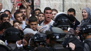 temple mount protest