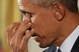 Obama tear