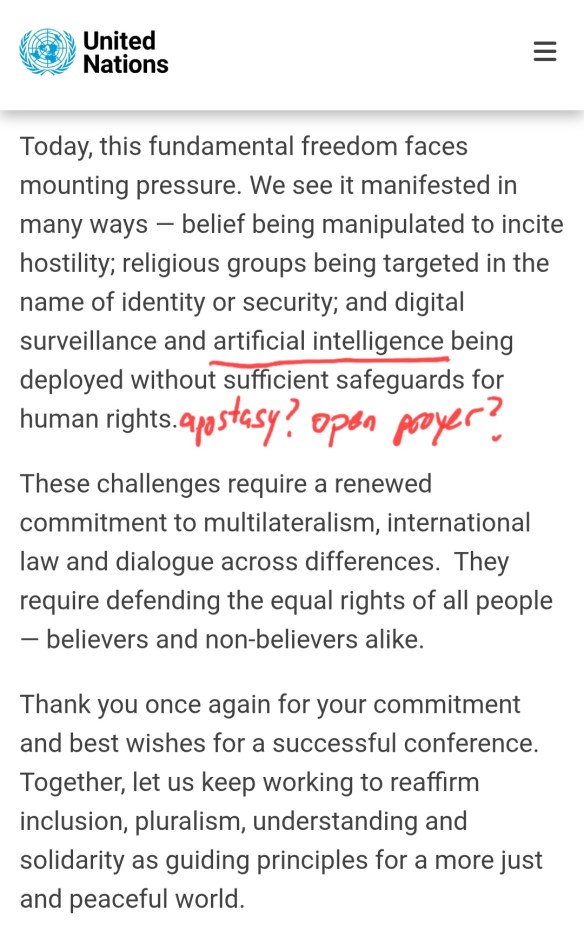 The UN No Longer Defends Religious&nbsp;Liberty