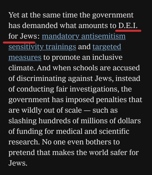 When Equal Protection Becomes “D.E.I. for&nbsp;Jews”